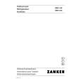 ZANKER ZKK165 (PRIVILEG) Owners Manual