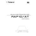 ROLAND RAP-10AT Instrukcja Obsługi