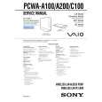SONY PCWAA200 Manual de Servicio