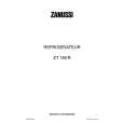 ZANUSSI ZT159R Owners Manual