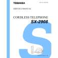 TOSHIBA SX2908 Service Manual
