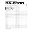 PIONEER SA8500 Owners Manual