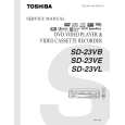 TOSHIBA SD-23VE Manual de Servicio