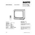 SANYO CBP6022-00 Instrukcja Serwisowa