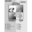 SHARP UXP520 Instrukcja Obsługi
