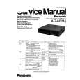 PANASONIC AG-6024E Service Manual