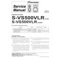 PIONEER S-VS500VLR/XJI/E Service Manual