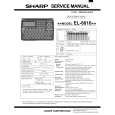 SHARP EL-6810 Instrukcja Serwisowa