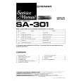 PIONEER SA-301 Service Manual