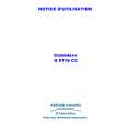 ARTHUR MARTIN ELECTROLUX G5716CCX Owners Manual