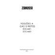 ZANUSSI ZCG604LX Owners Manual