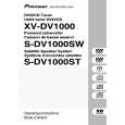 PIONEER S-DV1000SW/KUCXJI Manual de Usuario