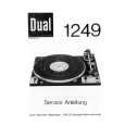 DUAL 1249 Service Manual