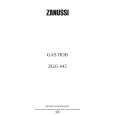 ZANUSSI ZGG642CX Owners Manual