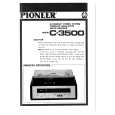 PIONEER C-3500 Owners Manual