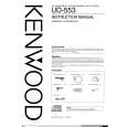 KENWOOD UD553 Owners Manual