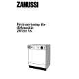 ZANUSSI ZW122VS Owners Manual