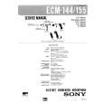 SONY ECM-144 Service Manual