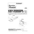 PIONEER KEHP6600R X1B/EW Service Manual