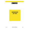 ZANUSSI ZDT5053 Owners Manual