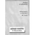 ARTHUR MARTIN ELECTROLUX RC2450W Owners Manual