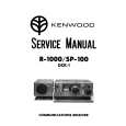 KENWOOD SP-100 Service Manual