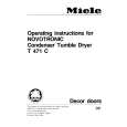MIELE T471 Owners Manual
