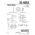 SONY XS6053 Instrukcja Serwisowa