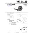 SONY HVLFSL1B Manual de Servicio