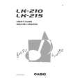 CASIO LK-215 Owners Manual