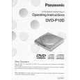 PANASONIC DVDP10D Owners Manual