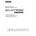 YAMAHA EMP700 Owners Manual