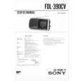 SONY FDL390CV Service Manual