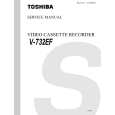TOSHIBA V-732EF Instrukcja Serwisowa