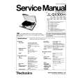 TECHNICS SLQX300/K Manual de Servicio