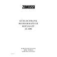 ZANUSSI ZI2440 Owners Manual