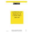 ZANUSSI DWS495 Owners Manual