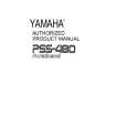 YAMAHA PSS-480 Instrukcja Obsługi