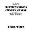 KAWAI E620 Owners Manual