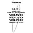 PIONEER VSX-24TX/KU/CA Manual de Usuario