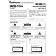 PIONEER DVR-106A/BXV/CN Manual de Usuario