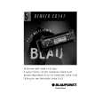 BLAUPUNKT DENVER CD147 Owners Manual