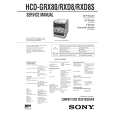 SONY HCDGRX80 Service Manual