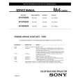 SONY RA-6 CHASSIS Service Manual