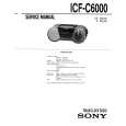 SONY ICF-C6000 Instrukcja Serwisowa