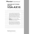 PIONEER VSA-AX10 Owners Manual
