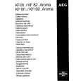 AEG KF1027AROMA Owners Manual