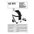 ELECTROLUX UZ872 Instrukcja Obsługi