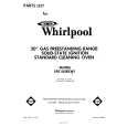 WHIRLPOOL SF0100EKW1 Parts Catalog