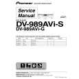 PIONEER DV-989AVI-S/YXJRE5 Instrukcja Serwisowa
